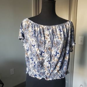 H&M crop top xl flowy PLUS SIZE PERFECT